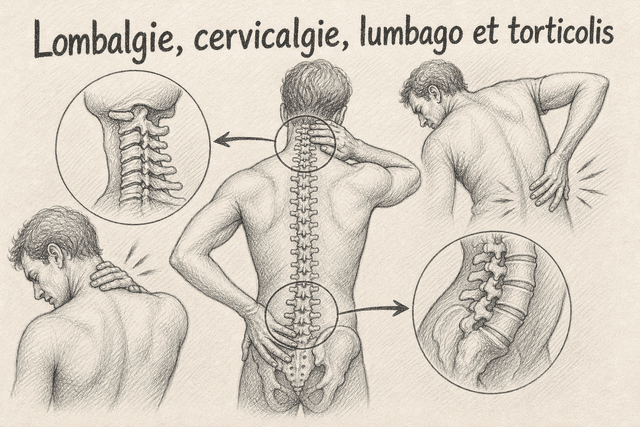 lombalgie et cervicalgie